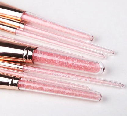 Pink Makeup Brush Set