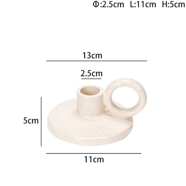 Ceramic Candle Holder