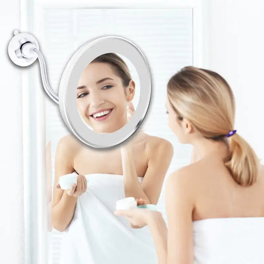 Attachable LED Makeup Mirror
